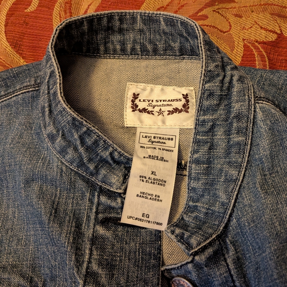 Levi's Blue Denim Jacket - Picture 3 of 4